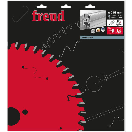 Lame pour scie circulaire portative D315 2,8/2,2 AL30 Z96 TP -5° Freud