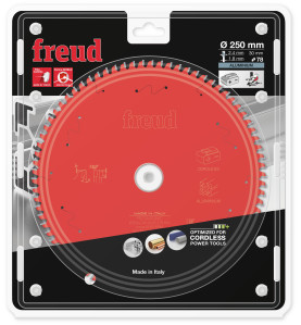 Lame pour scie circulaire portative sans fil D250 2,4/1,8 AL30 Z78 TP 0° Freud
