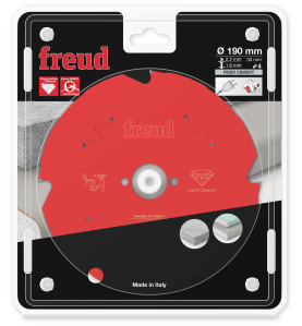 Lame diamant pour scie circulaire portative D190 2,2/1,6 AL30 Z4 TD 10° Freud