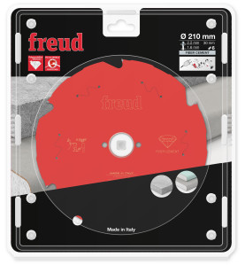 Lame diamant pour scie circulaire portative D210 2,2/1,6 AL30 Z6 TD 10° Freud