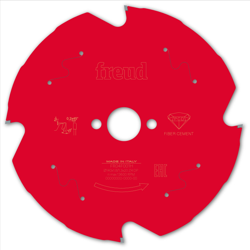 LSC diamant scie circulaire portative filaire/sans fil 140 1,8/1,3 A20 Z4 TD 10° Freud