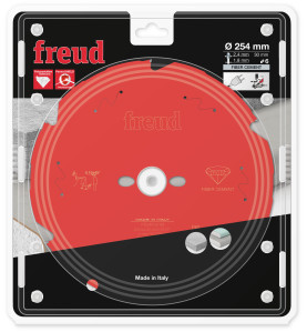 Lame diamant pour scie circulaire portative D254 2,4/1,8 AL30 Z6 TD 10° Freud