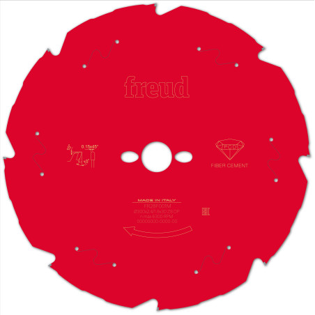 Lame diamant pour scie circulaire portative D300 2,4/1,8 AL30 Z8 TD 10° Freud