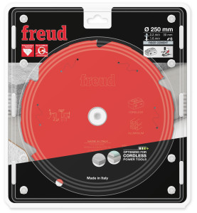 Lame diamant pour scie circulaire portative sans fil D250 2,2/1,6 AL30 Z6 TD 10° Freud