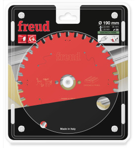 Lame pour scie circulaire portative D190 2/1,6 AL30 Z36 TPB 0° Freud