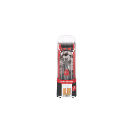 Fraise droite à deux tranchants D6,35 Q12,7 H23/73 Freud