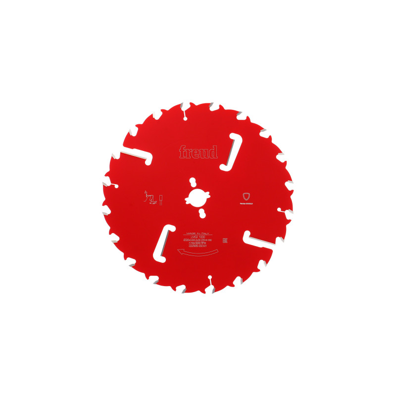 Lame avec racleurs pour scie multilame D320 3/2,2 AL30 Z20+2+2 BA