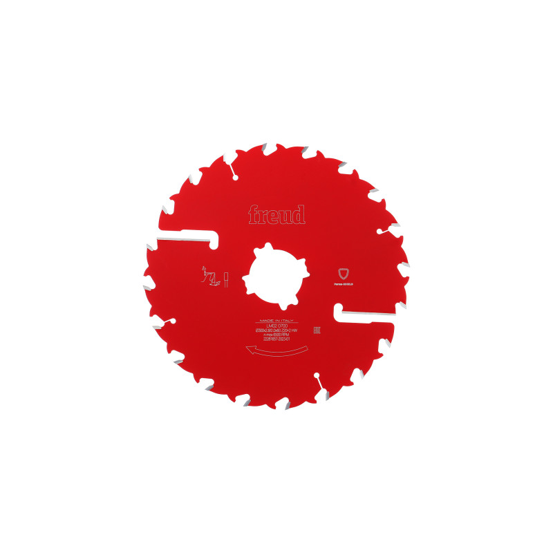 Lame avec racleurs pour scie multilame D300 2,8/2 AL60 Z20+2 BA