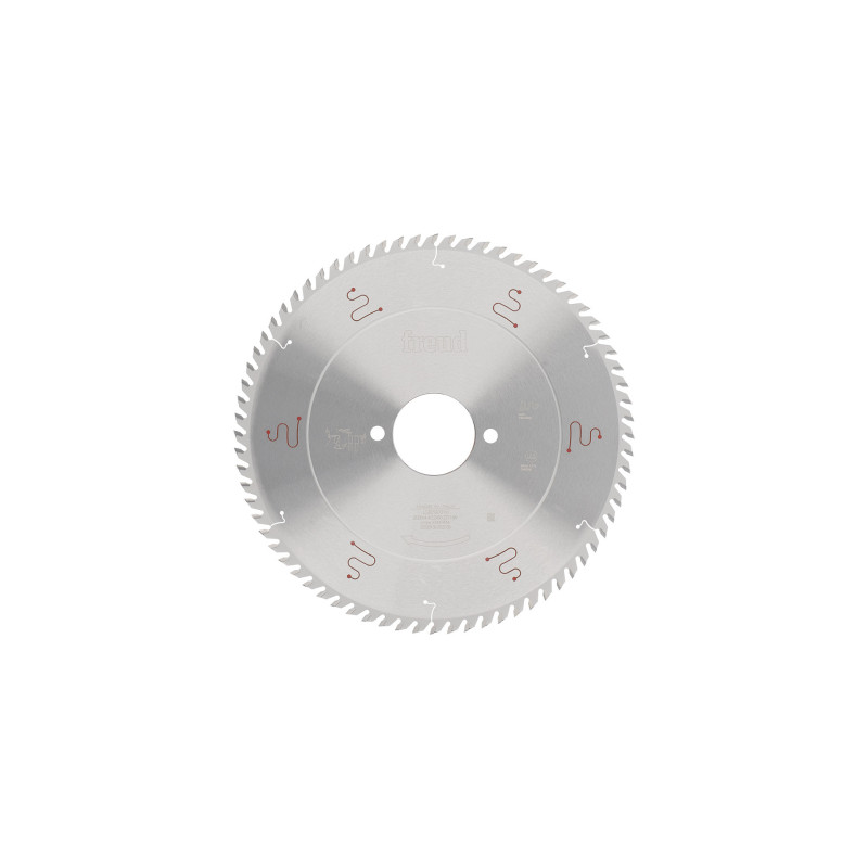 Lame scie à plat auto. industrielle haute performance D390 4,4/3,2 AL80 Z72  15°