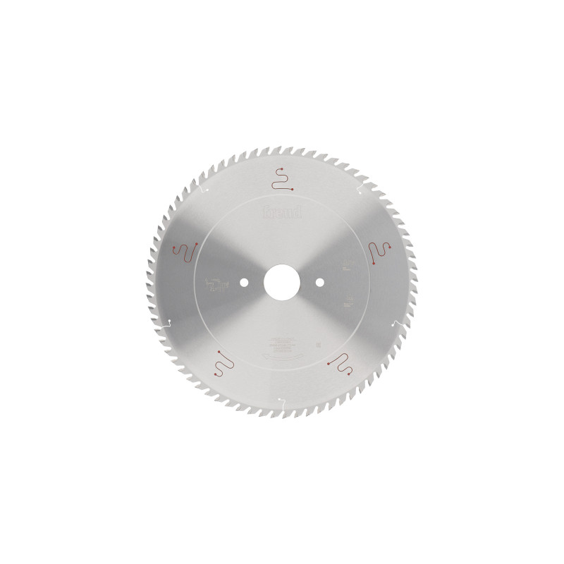 Lame scie à plat industrielle haute performance D450 4,4/3,2 AL60 Z72 TP 15°