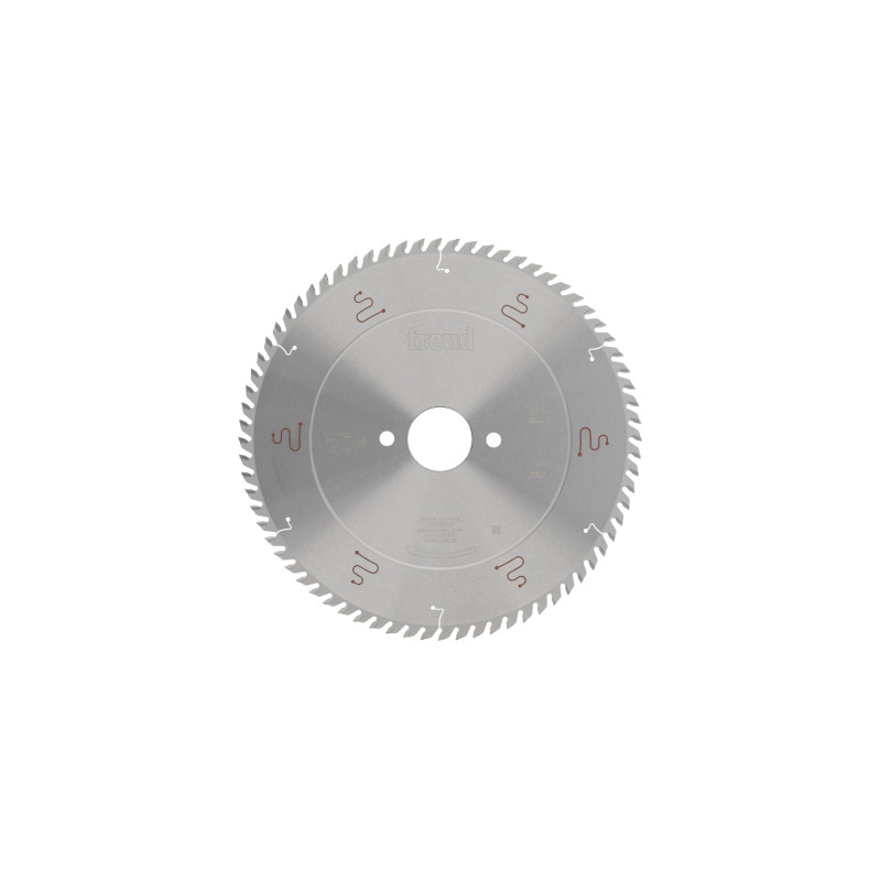 Lame scie à plat industrielle haute performance D380 4,8/3,2 AL60 Z72 BA 15°