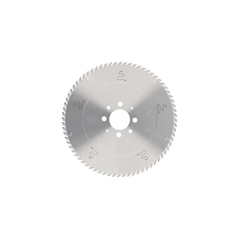 Lame scie à plat industrielle haute performance D450 4,8/3,2 AL80 Z72 TP 15°