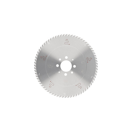Lame scie à plat industrielle haute performance D450 4,8/3,2 AL80 Z72 TP 15°