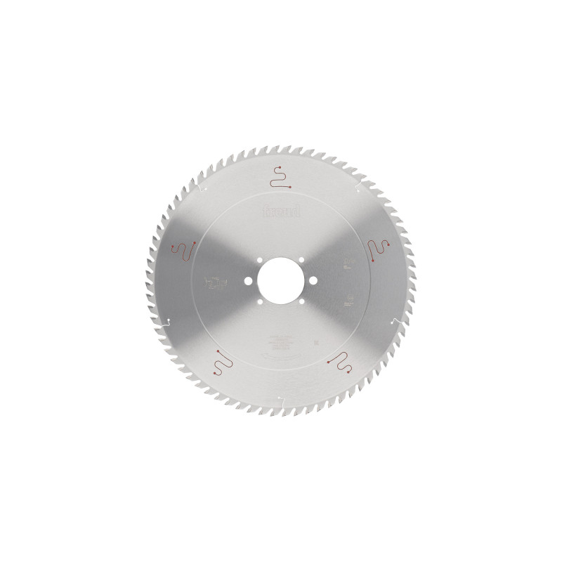 Lame scie à plat industrielle haute performance D460 4,4/3,2 AL80 Z72 TP 15°