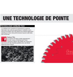 Lame pour métaux non ferreux/PVC/Aluminium D500 4/3,2 AL30 Z140 TP+