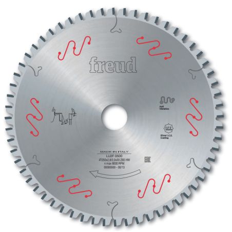 Lame pour panneaux en bois, composites et plastiques D216 2,8/2 AL30 Z48 BA