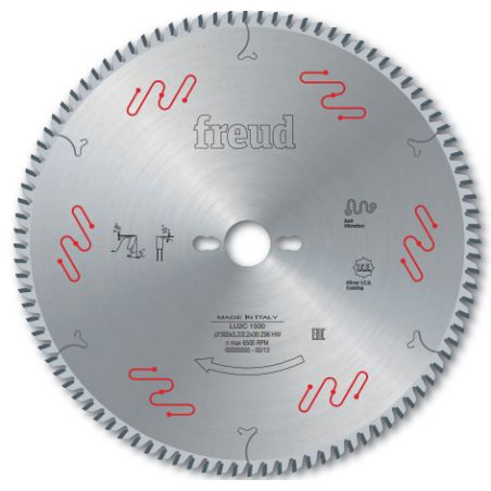 Lame pour panneaux en bois/composites D180 3,2/2,2 AL20 Z56 BA