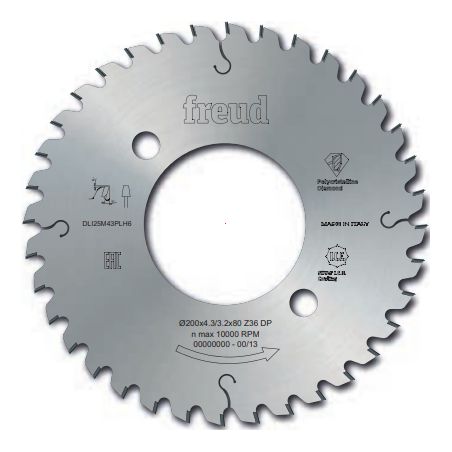 Lame d'inciseur conique industriel en diamant polycri. D120 2,8-3,6/2,2 AL22 Z24