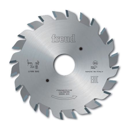 Lame d'inciseur extensible standard D120 4,0-5,0AL50 Z12+12