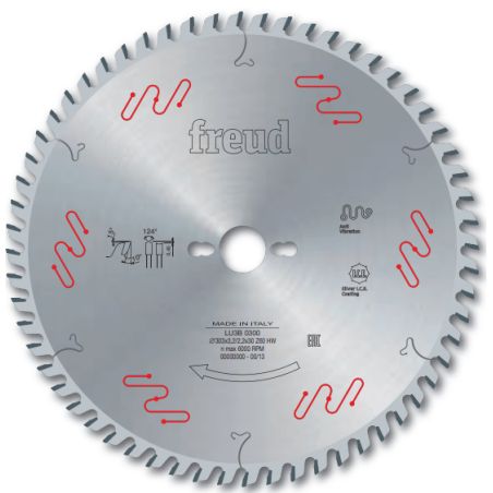 Lame gouge pour panneaux revêtus deux faces D303 3,2/2,2 AL30 Z60 gouge +