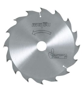 Lame de scie au carbure, 185 x 1,2/1,8 x 20 mm, 16 dents, denture alternée, Battery ideal - Mafell 092494