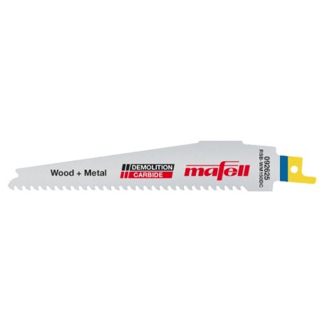 Lame de scie sabre RSB-WM150 DC Wood + Metal Demolition Carbide, 1 pièce - Mafell 092625