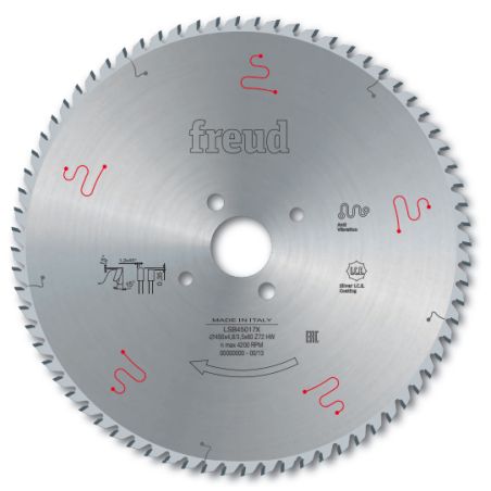 Lame scie à plat auto. industrielle haute performance D500 4,4/3,2 AL30 Z6015°