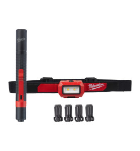 Hl2Ipl-Led - Duo Éclairages À Pile Alcaline : Hl2-Led Et Ipl-Led 4933492103 Milwaukee