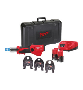 M12 Onehpt-202C M-Set - Sertisseuse One Key, 12V, 2Ah, 3 Mâchoires Profil M 4933481033 Milwaukee