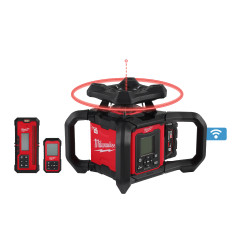 M18 Rlohv1200-501C - Laser Rotatif One-Key Rouge Double Pente H/V 1200 M, 18V, 5Ah 4933493204 Milwaukee