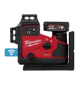 M12 A3Plo-401C - Laser Vert 3 Lignes 360° Avec Alignement Automatique 12V, 4Ah 4933499002 Milwaukee