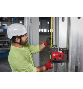 M12 A3Plo-401C - Laser Vert 3 Lignes 360° Avec Alignement Automatique 12V, 4Ah 4933499002 Milwaukee