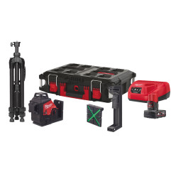 M12 3Plskit-401P - Mini Kit Laser Vert 3 Lignes 360°, 12V, 4Ah 4933499379 Milwaukee