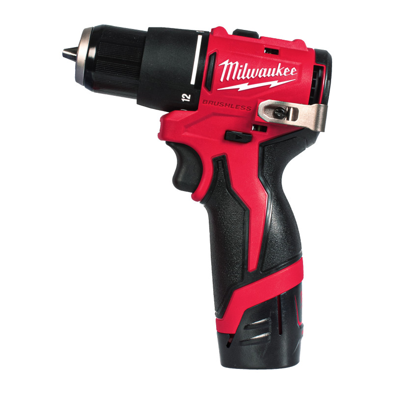 M12 Blpdrc-202C - Perceuse Compacte Brushless, 12 V, 40Nm , 2Ah, 1 Chargeur C12C  4933500422 Milwaukee
