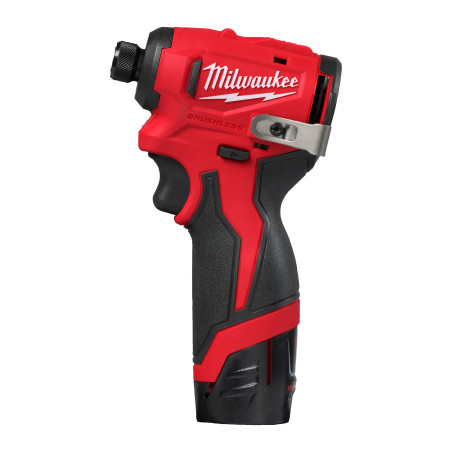 M12 Blidrc-202C - Visseuse À Chocs Compacte Hex 1/4 Brushless, 12V, 2Ah, 148Nm 4933499690 Milwaukee