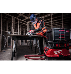 M18 Onef2Vc34M​-0 - Aspirateur Eau Et Poussières Packout Ac/Dc Classe M 18V, Sans Batterie 4933498142 Milwaukee