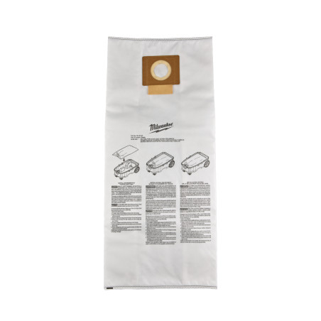 Sac À Poussière Non Tissé Pour M18 Onef2Vc34M (X2) 4932498663 Milwaukee
