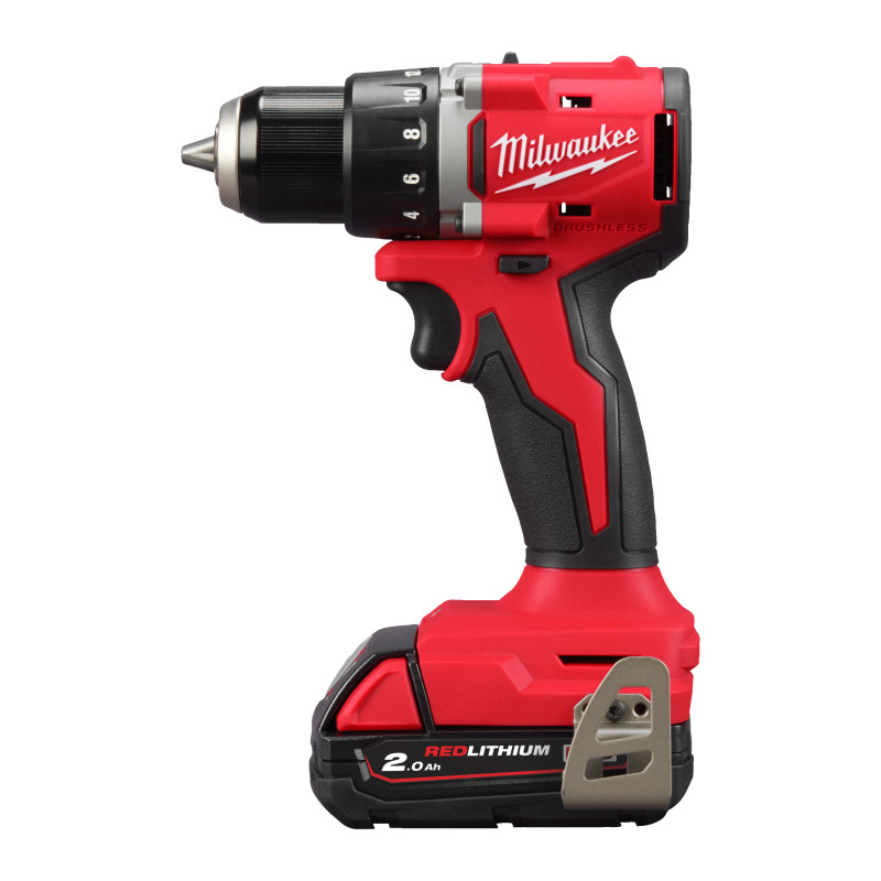 M18 Blddrc-202C - Perceuse Visseuse Brushless,18V, 2,0 Ah , 60 Nm 4933492833 Milwaukee M18 Blddrc-202C - Perceuse Visseuse Brushless,18V, 2,0 Ah , 60 Nm 4933492833 Milwaukee