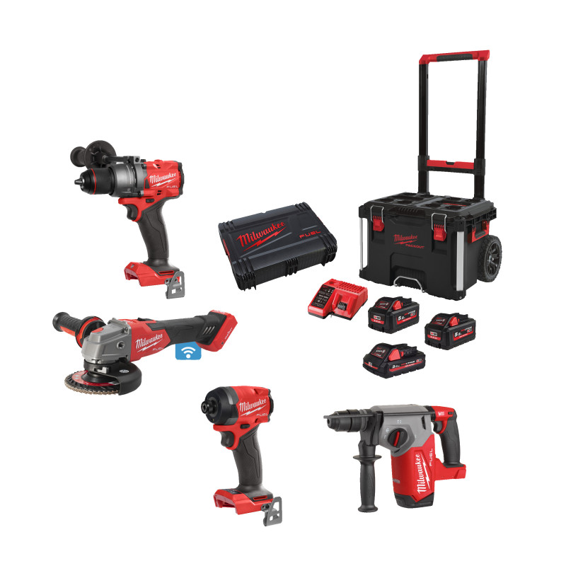 M18 Fpp4Ae-533P- Pack 4 Produits 18V Fuel 4933493334 Milwaukee M18 Fpp4Ae-533P- Pack 4 Produits 18V Fuel 4933493334 Milwaukee