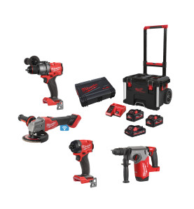 M18 Fpp4Ae-533P- Pack 4 Produits 18V Fuel  4933493334 Milwaukee