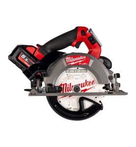M18 Fcsdc165​-552C - Scie Circulaire Fuel 66Mm, 18V, Avec Adaptateur Rail De Guidage 4933499997 Milwaukee