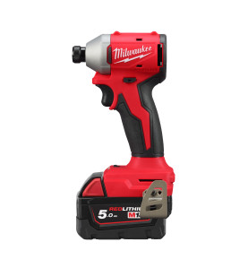 M18 Blidr-502X - Visseuse À Chocs Compacte Hex 1/4 Brushless, 18V, 5,0Ah, 3 Vitesses, 190 Nm 4933492843 Milwaukee