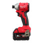 M18 Blidrc-402C - Visseuse À Chocs Compacte Hex 1/4 Brushless, 18V, 4,0Ah, 190 Nm 4933492840 Milwaukee