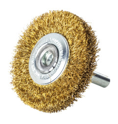 Brosse Circulaire Sur Tige Laiton Ondule Q6 50X10 0,2 (X3) 4932501709 Milwaukee