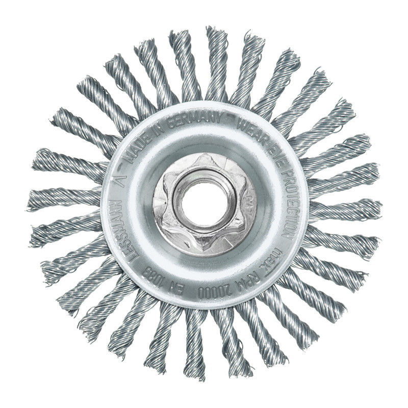 Brosse Circulaire Sur Tige Acier Torsade M14 125X6 0,5 (X1) 4932501742 Milwaukee Brosse Circulaire Sur Tige Acier Torsade M14 125X6 0,5 (X1) 4932501742 Milwaukee