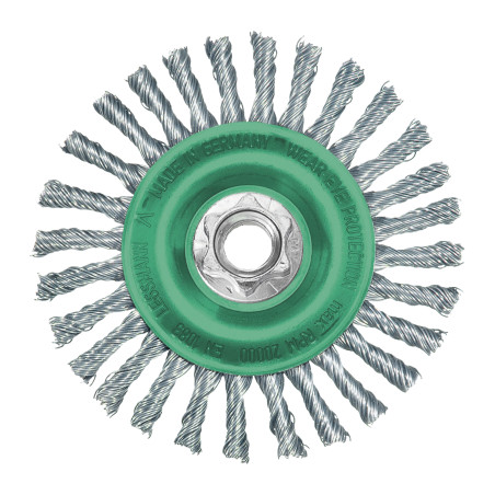 Brosse Circulaire Sur Tige Inox Torsade M14 125X6 0,5 (X1) 4932501743 Milwaukee