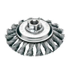 Brosse Conique Circulaire Acier Torsade M14 100X12 0,5 (X1) 4932501744 Milwaukee