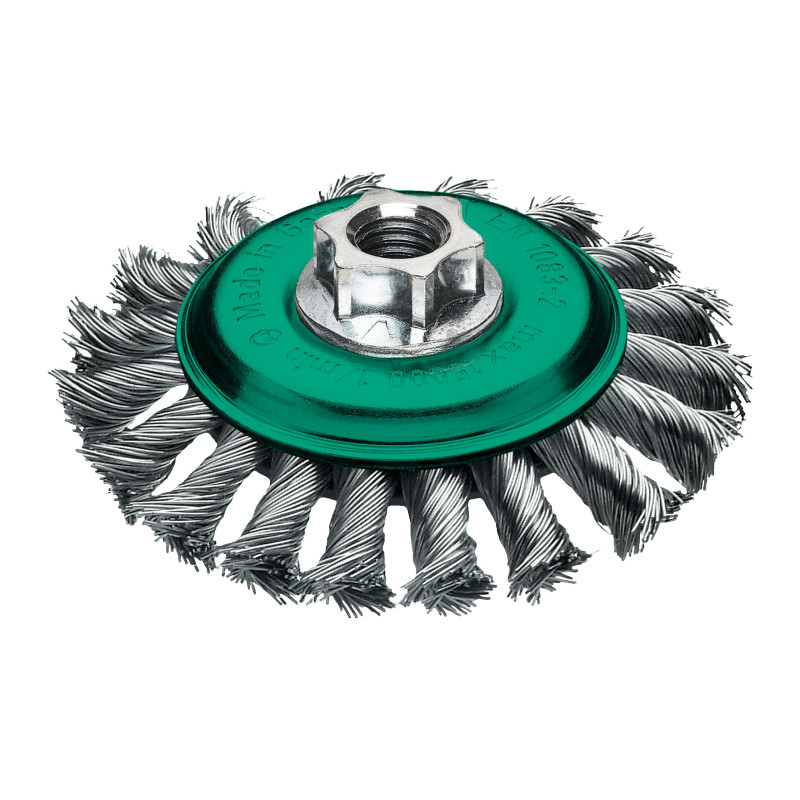 Brosse Conique Circulaire Inox Torsade M14 115X12 0,5 (X1) 4932501747 Milwaukee Brosse Conique Circulaire Inox Torsade M14 115X12 0,5 (X1) 4932501747 Milwaukee