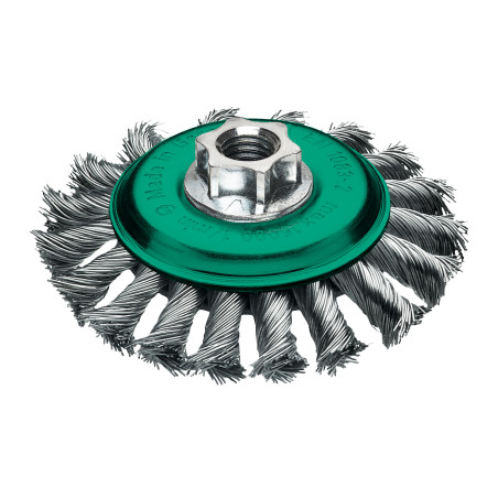 Brosse Conique Circulaire Inox Torsade M14 115X12 0,5 (X1) 4932501747 Milwaukee
