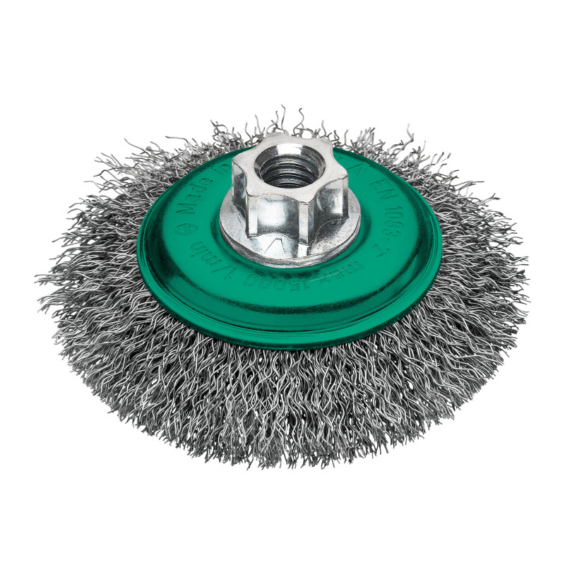 Brosse Coupe Sur Tige Inox Ondule M14 100X10 0,35 (X1) 4932501749 Milwaukee Brosse Coupe Sur Tige Inox Ondule M14 100X10 0,35 (X1) 4932501749 Milwaukee